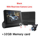 Car Recorder DVR 3 Cameras Lens 4.0 Inch