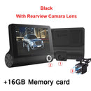 Car Recorder DVR 3 Cameras Lens 4.0 Inch