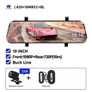 E-ACE 10 Inch Car Dvr Rearview Mirror Auto Camera