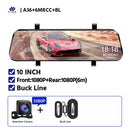 E-ACE 10 Inch Car Dvr Rearview Mirror Auto Camera