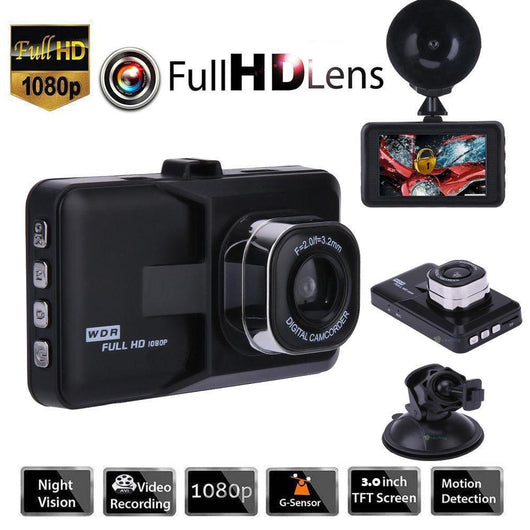 3 Inch Full HD 1080P Car Driving Recorder