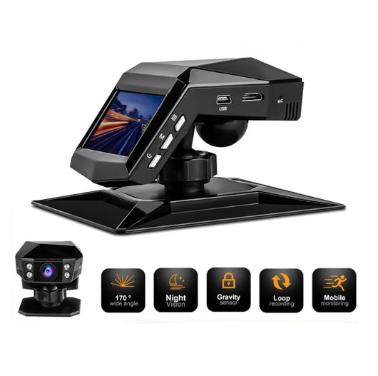 VEHEMO Car DVR Camesh Cam 2Inch 1080P